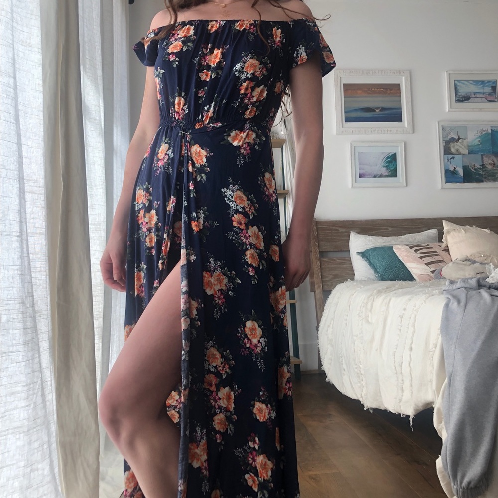 Thrifted floral dress